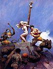 Frank Frazetta Desperation painting